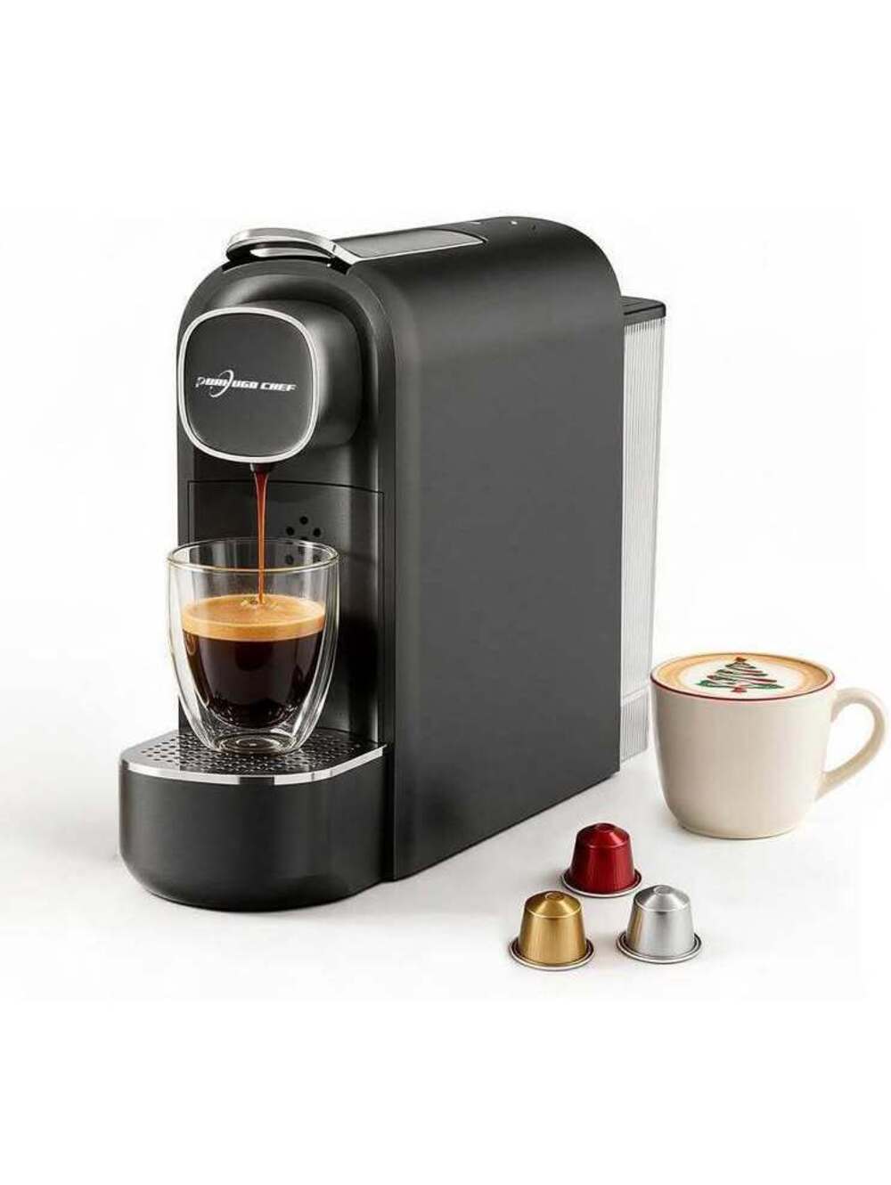 Mini Espresso Capsule Machine, Single Serve, 20.29oz Tank - New in Box